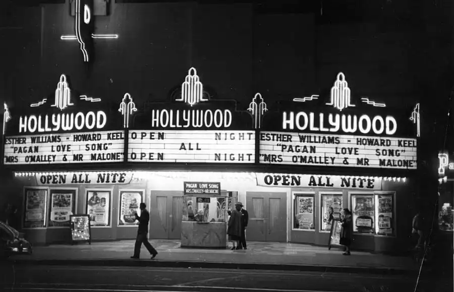 Hollywood Cinema Circa 1963